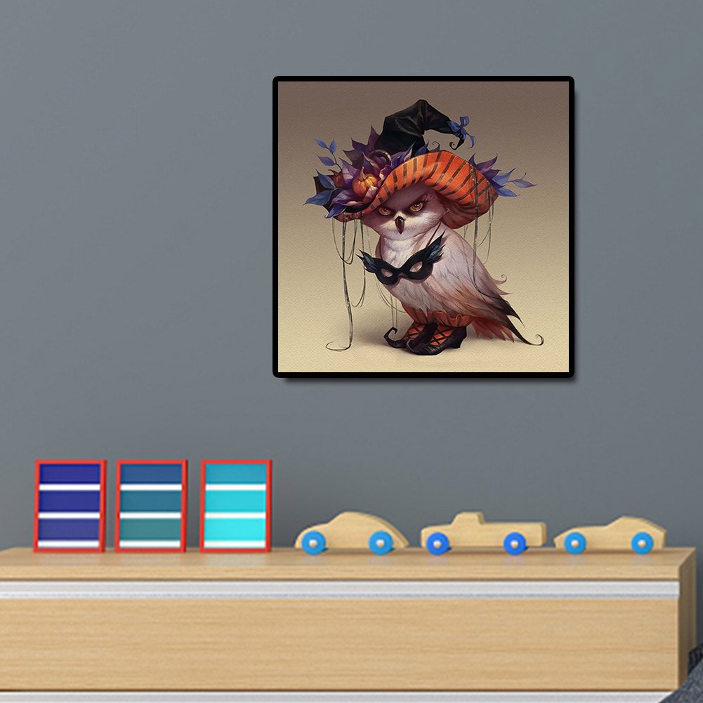 5D DIY Diamond Painting Kit - Full Round - Halloween B