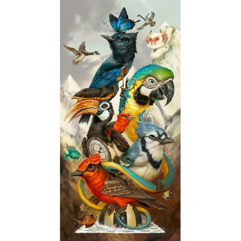 Bird Full Round Square Diamond Painting Kits 40 x 70cm 50 x 80cm