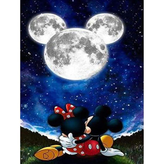 Mickey Mouse moon Beads Art Craft