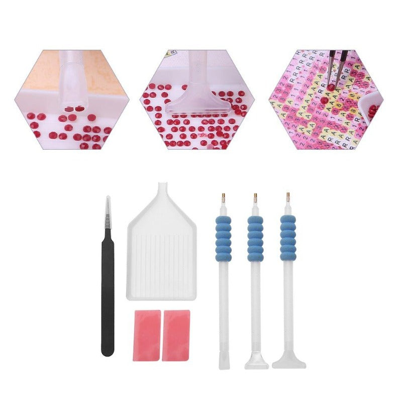 5D DIY Diamond Painting Point Drill Pen Tool Set