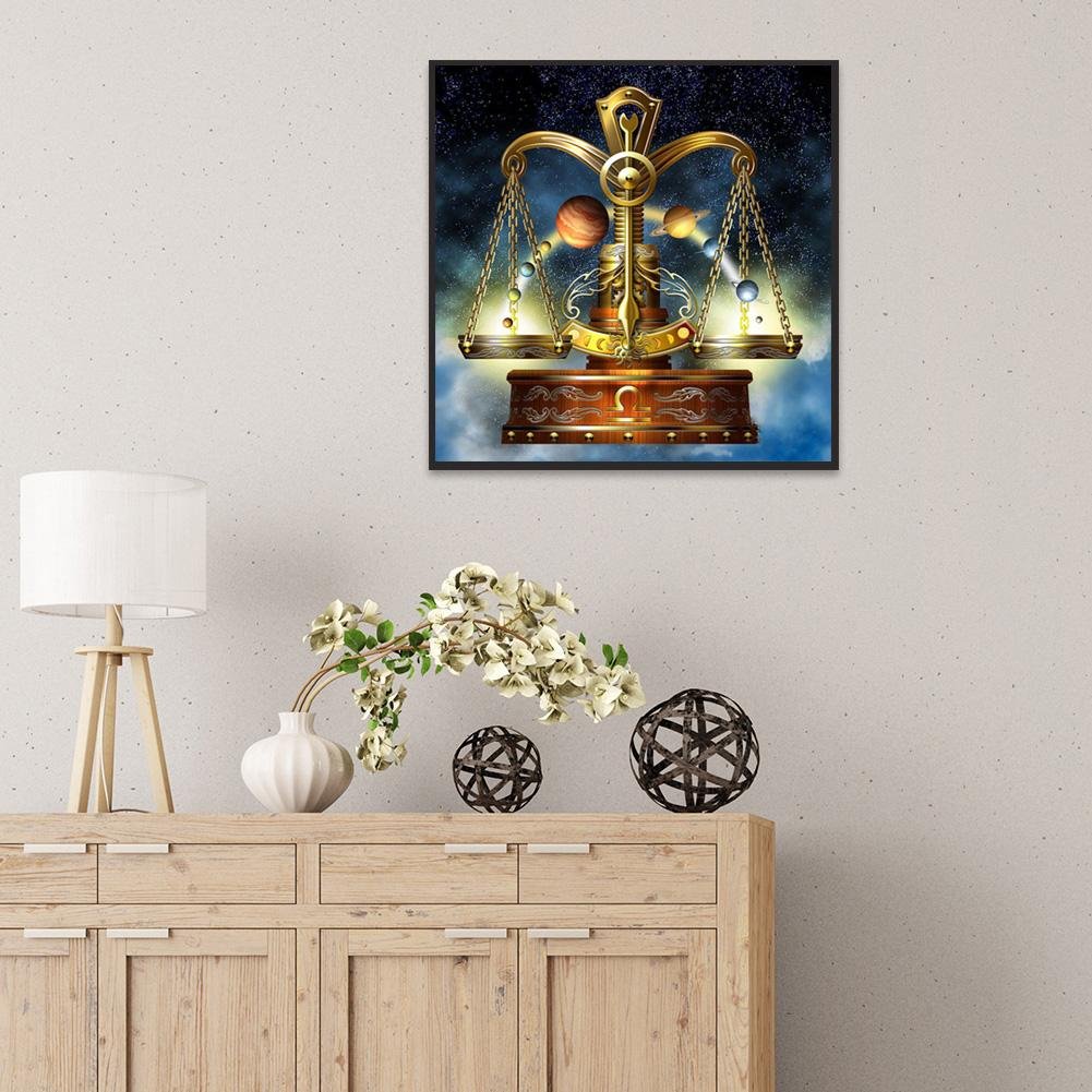 Diamond Painting - Full Round - Libra