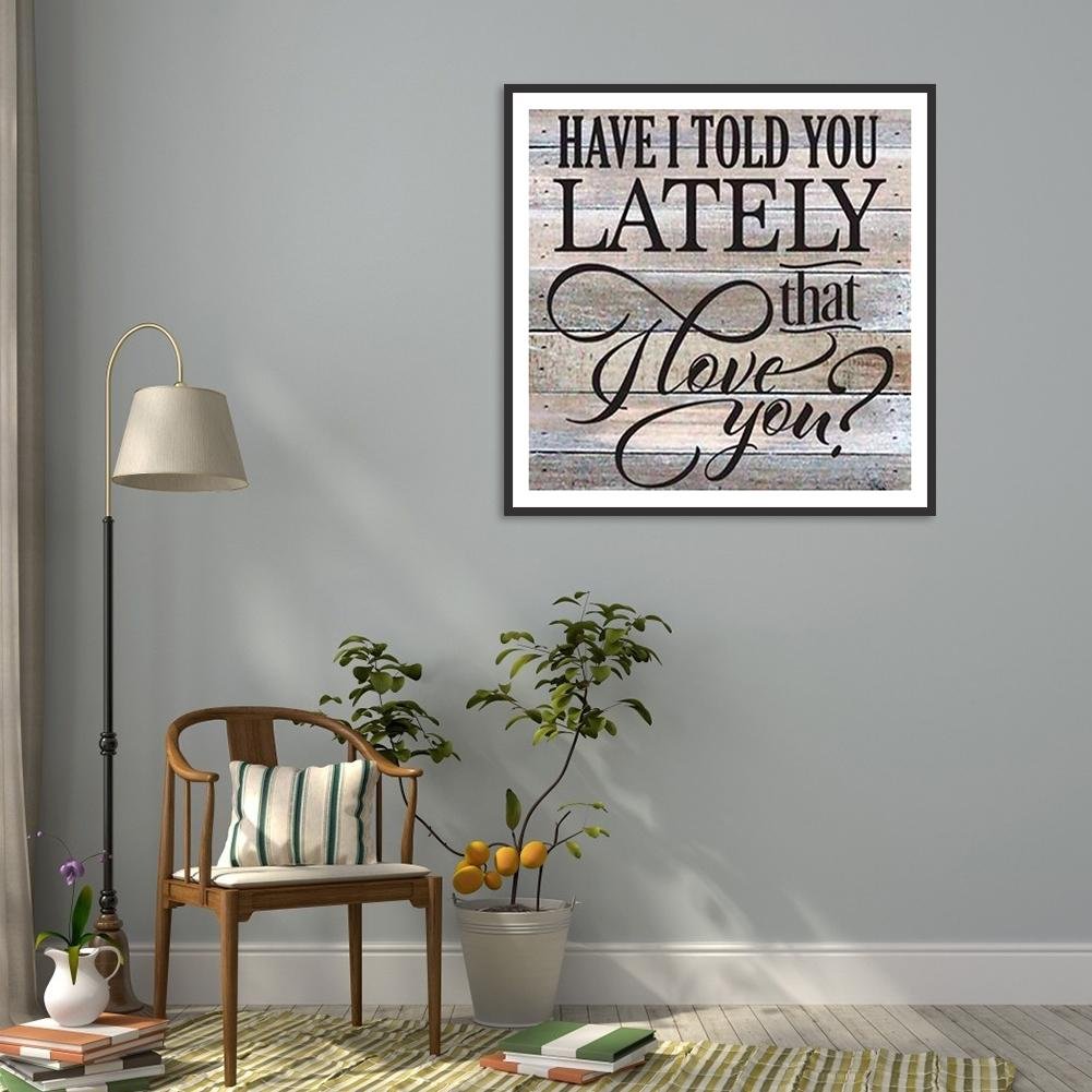Diamond Painting - Full Round - Love You A
