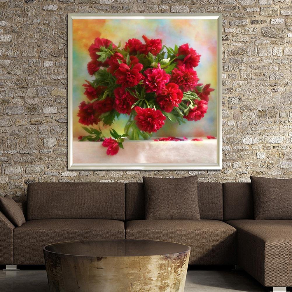 Diamond Painting - Partial Round - Flower B