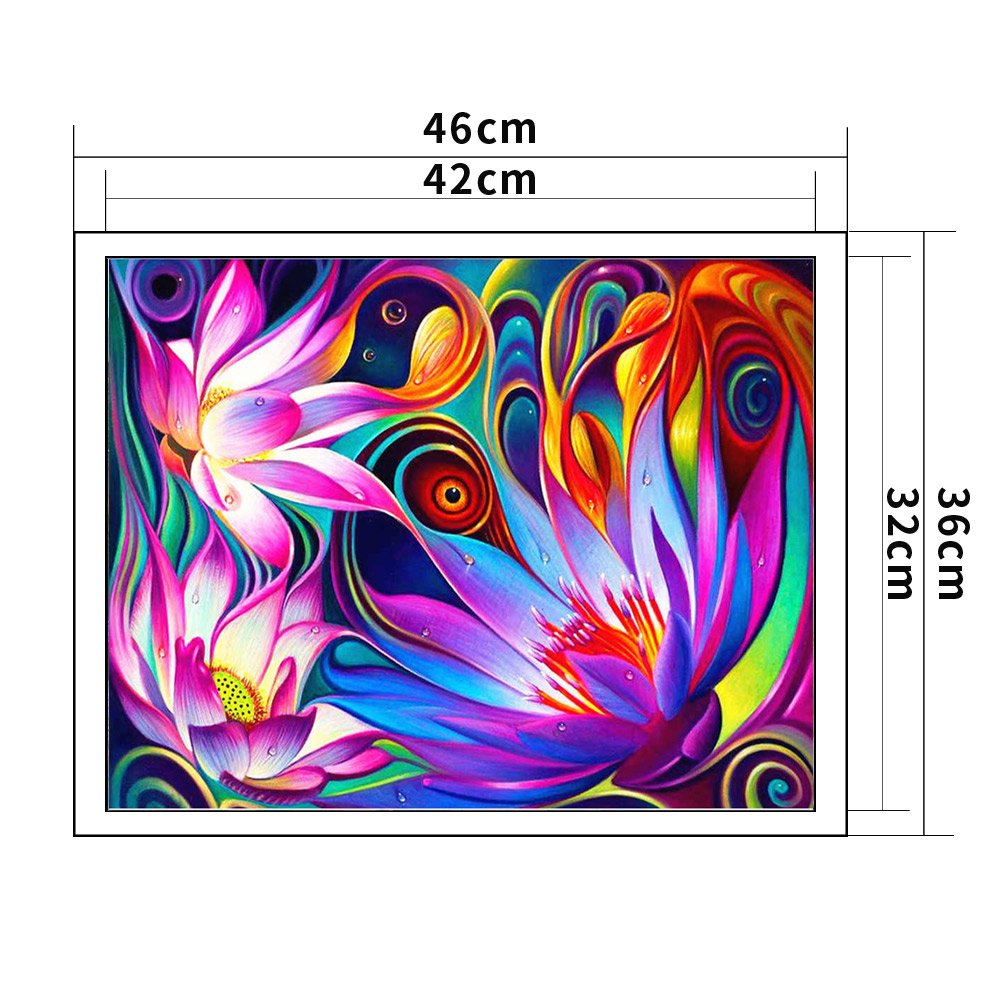 11ct Stamped Cross Stitch - Flowers (46*36cm)