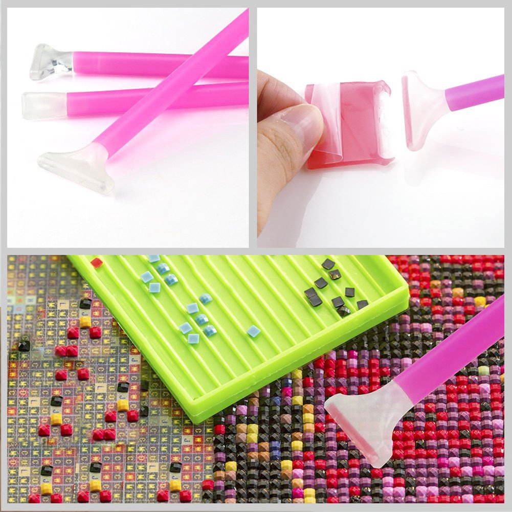 Diamond Painting Tweezer Drill Pen Rhinestone Picture Tools Kit