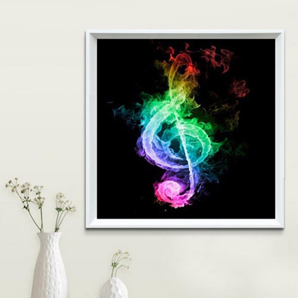 Diamond Painting - Full Round - Musical Note