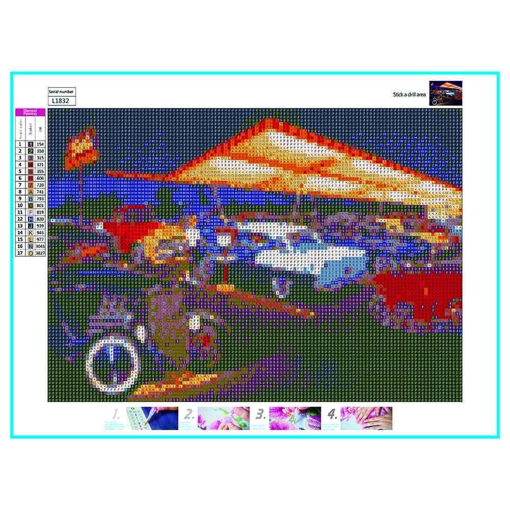 Pintura Diamante - Volta Completa - Estacionamento