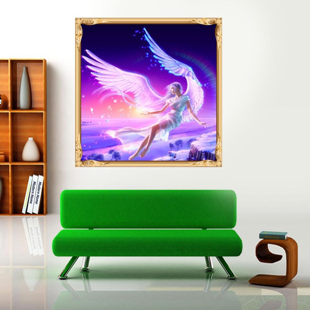 5D DIY Diamond Painting Kit - Full Round - Angel A