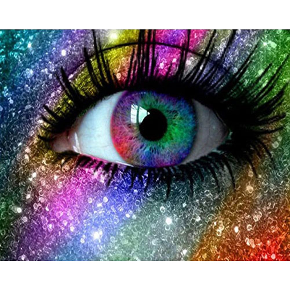 11ct Stamped Cross Stitch Eye (40*50cm)
