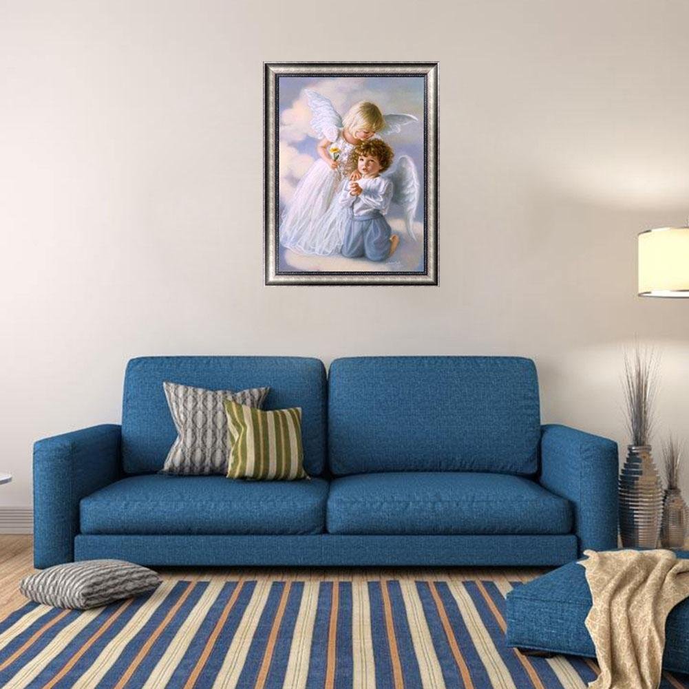 Diamond Painting - Full Round - Cute Angels(35*45cm)