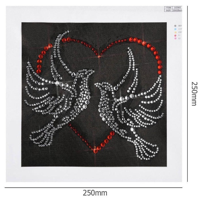 diamond dotz accessories Crystal Rhinestone Fluorescent Birds