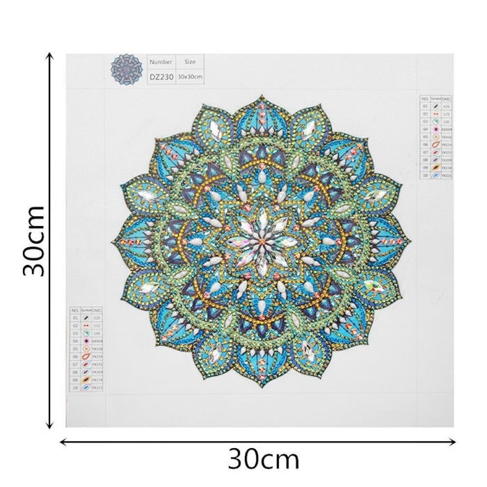 stylish wall decor and gift 5D Diamond paintings - Crystal Rhinestone - Mandala