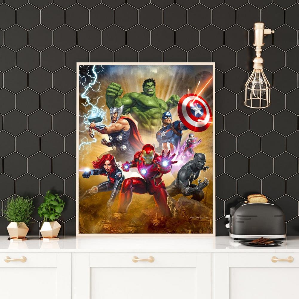 Diamond Painting - Full Round - Superhero