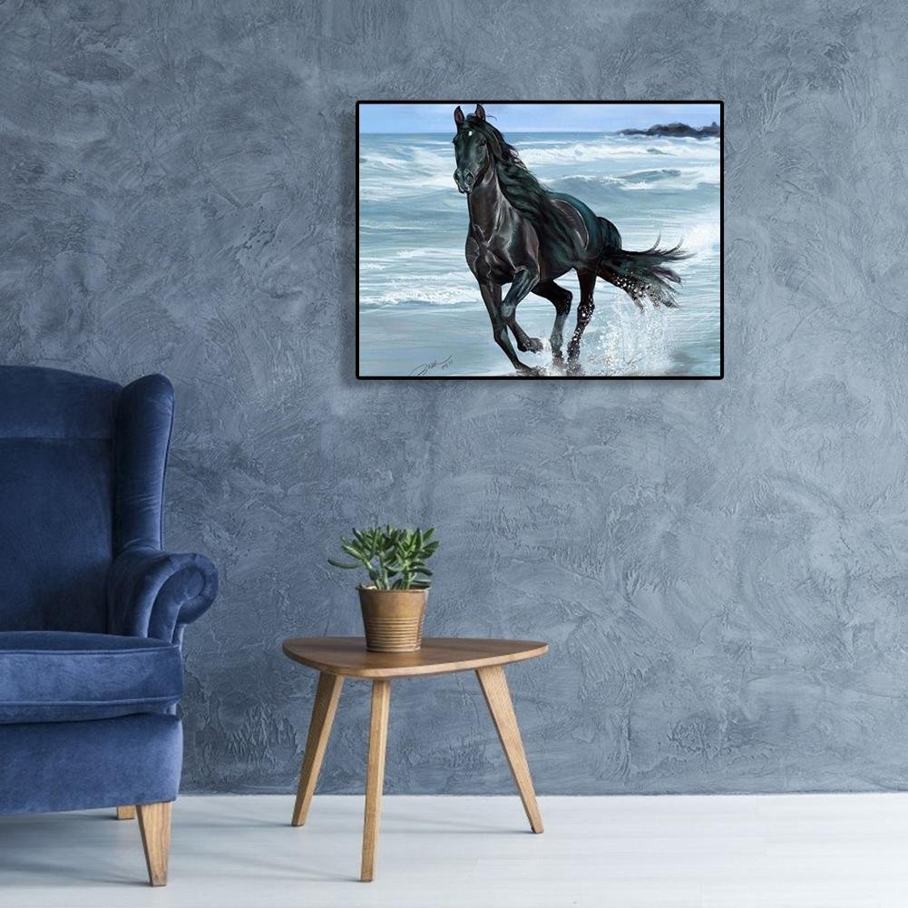 Diamond Painting - Full Round - Running Horse