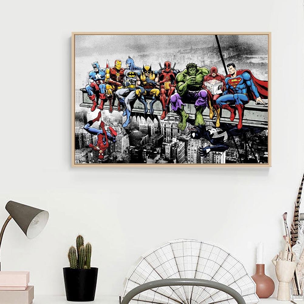 Diamond Painting - Full Round - Heroic Alliance