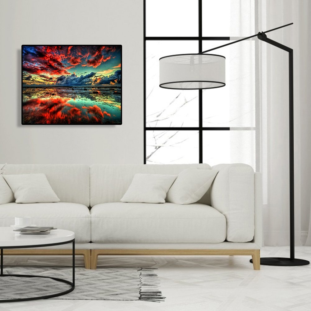 Paint By Number - Oil Painting - Sky Sunset (40*30cm)