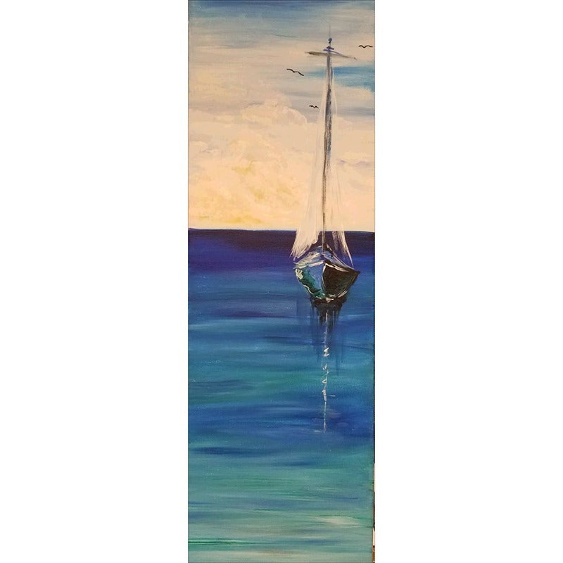 Boat Full Round Square Rhinestones Diamond Painting Kits