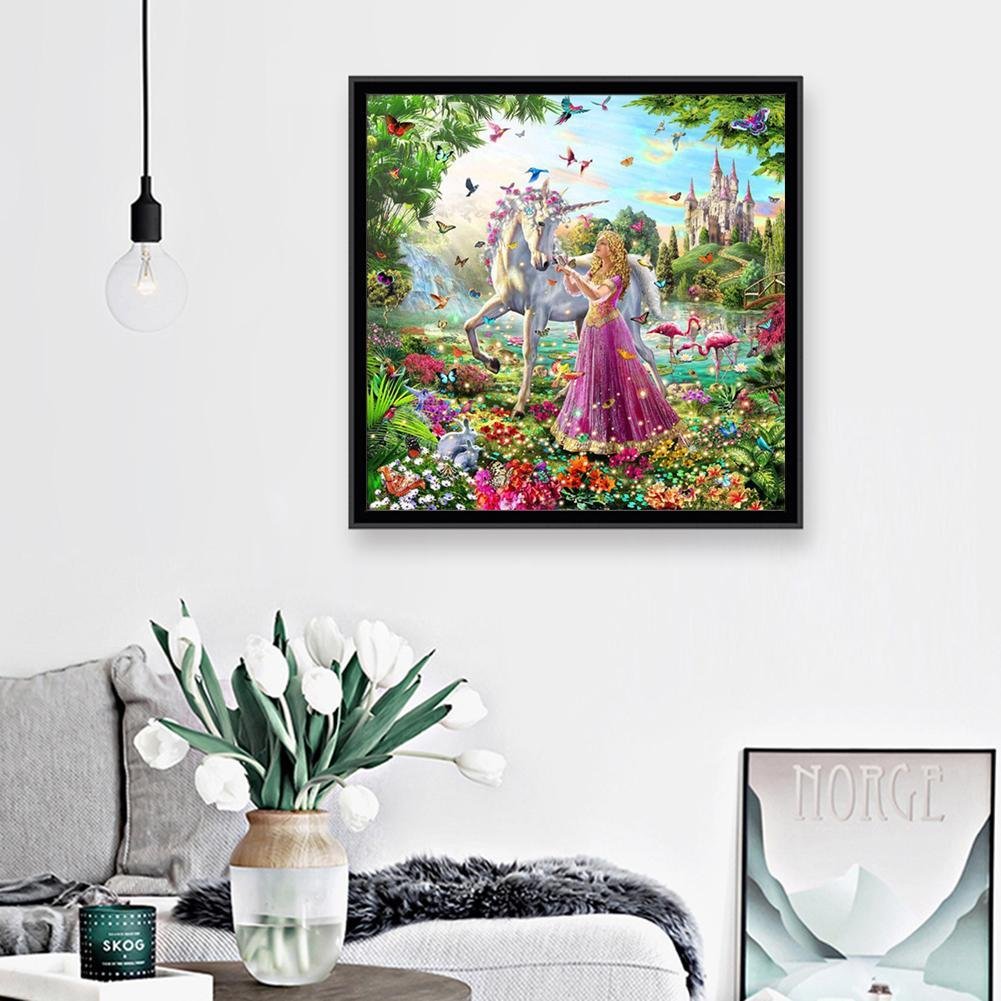 Diamond Painting - Full Round - Colorful Fairy World