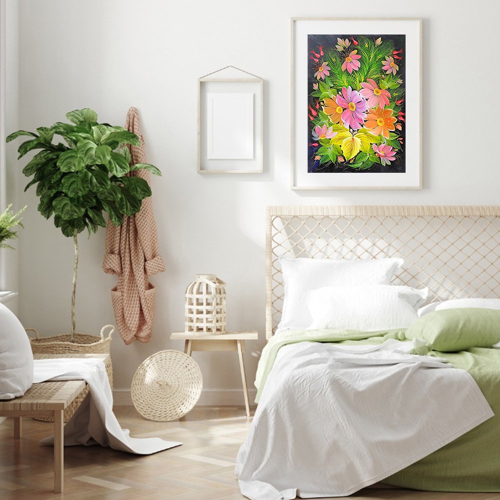 Diamond Painting - Full Round - Flowers and Herbs