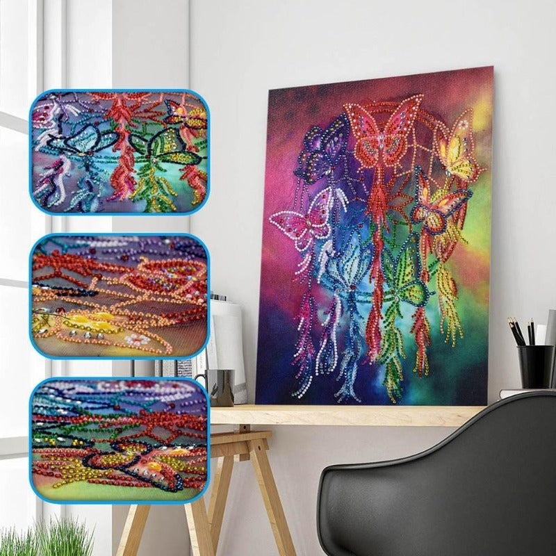 5D DIY Dream Cathcer Crystal Rhinestone Diamond Painting