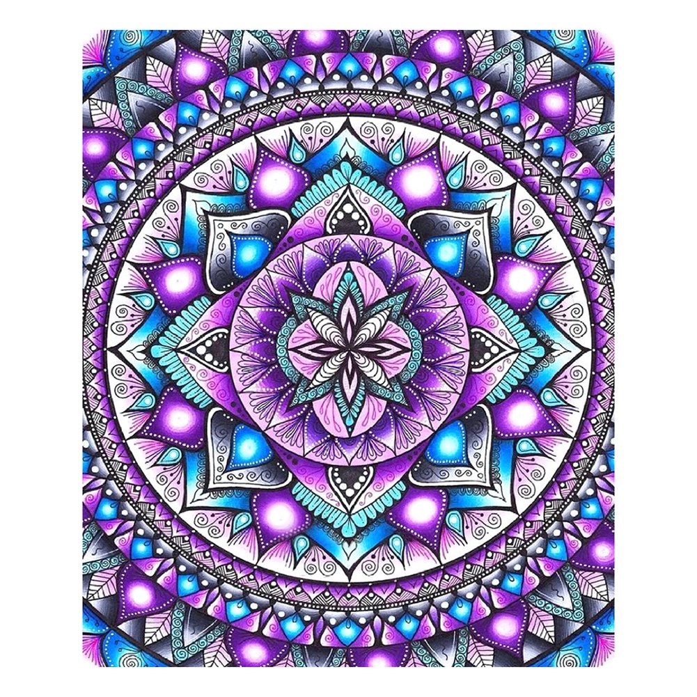 11CT Stamped Cross Stitch Mandala Flower(40*48CM)
