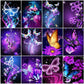 Diamond Paintings Art Full Drill Butterflies in Purple World