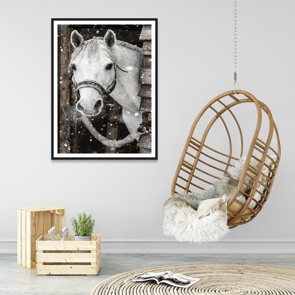 Pintura Diamante - Rodada Completa - Cavalo