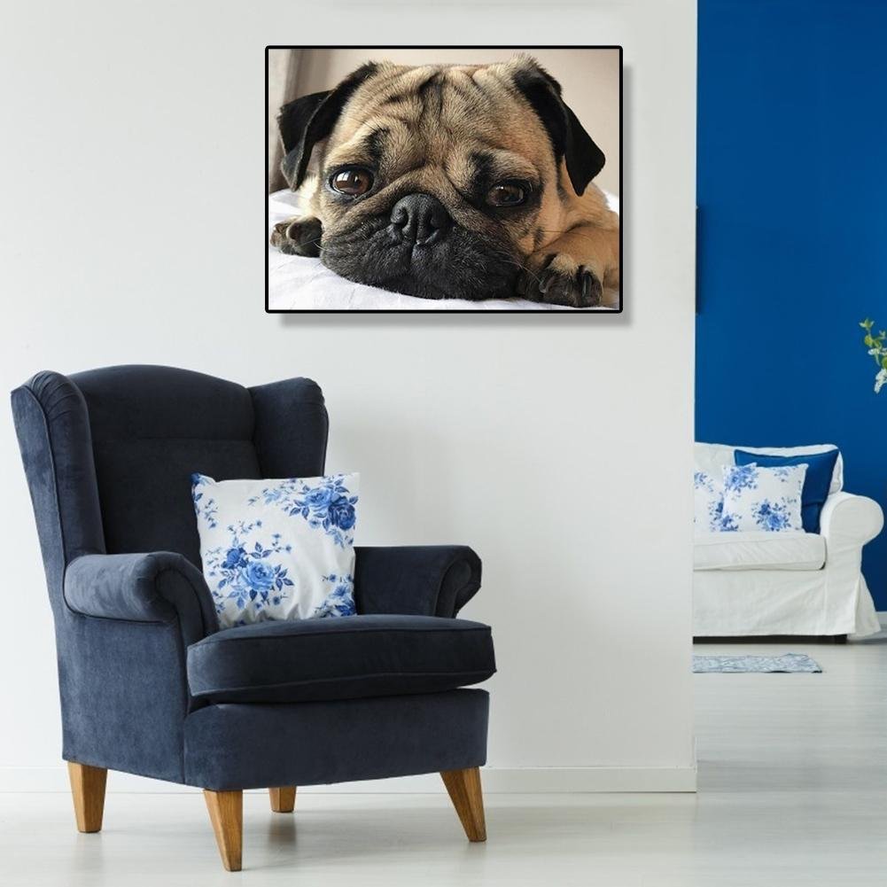 Diamond Painting - Full Round - Dog 20