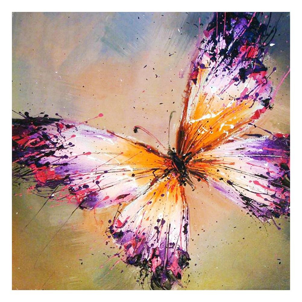 Butterfly Round Diamond Beads Art Painting