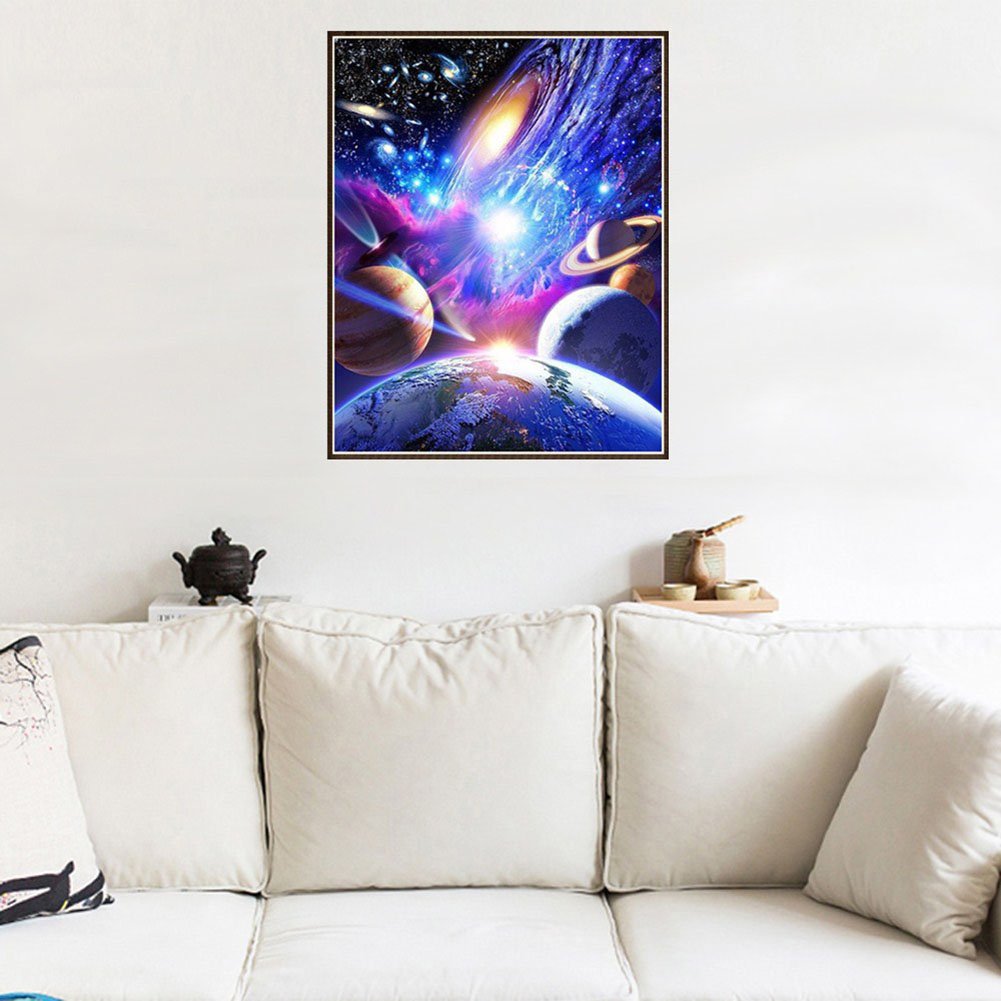 Diamond Painting - Full Round - Space