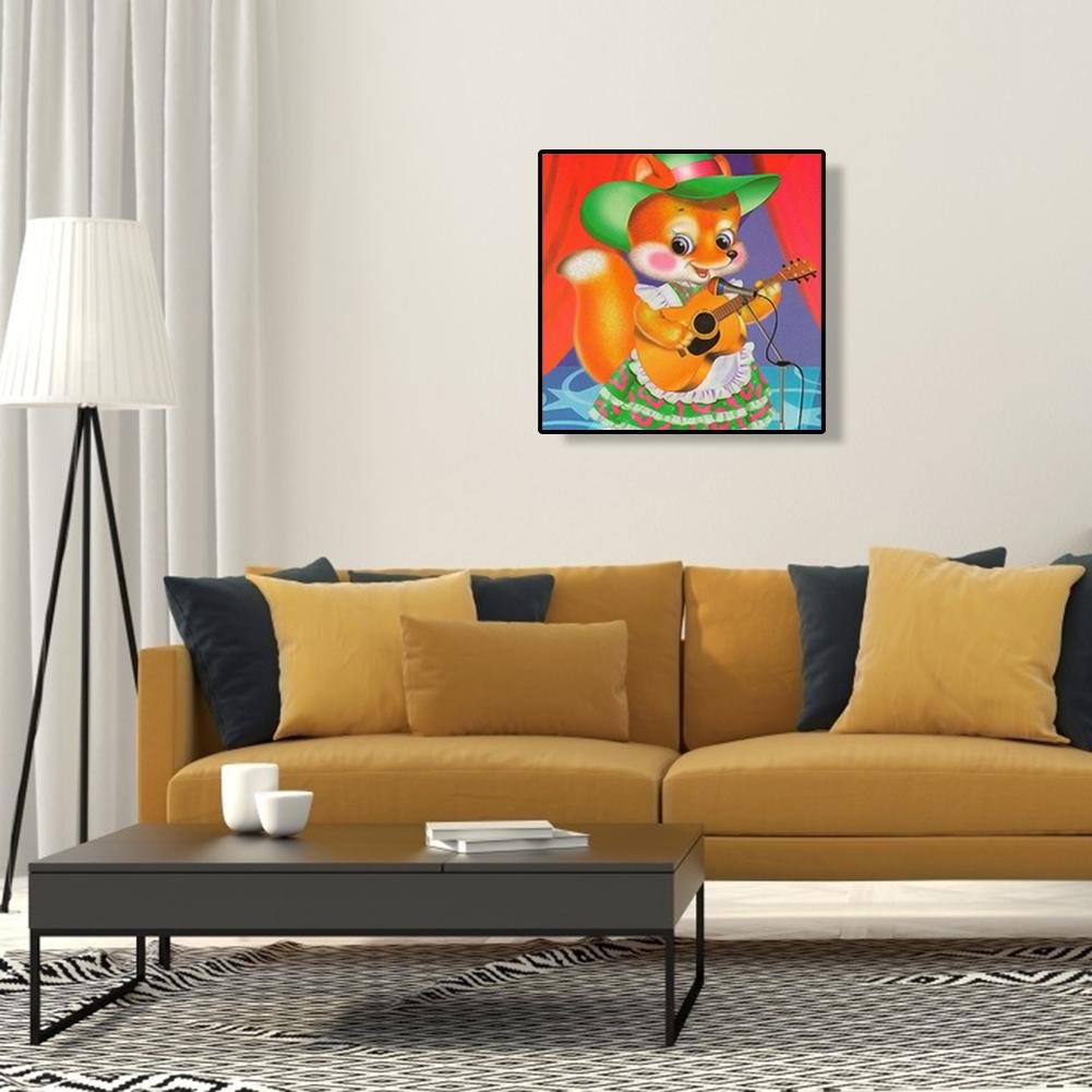 Diamond Painting - Full Round - Singing Squirrel