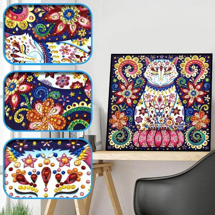 Fortune and luck, diamond painting, embroidery home decoration, perfect decoration of your living room or bedroom to match different decorative styles.