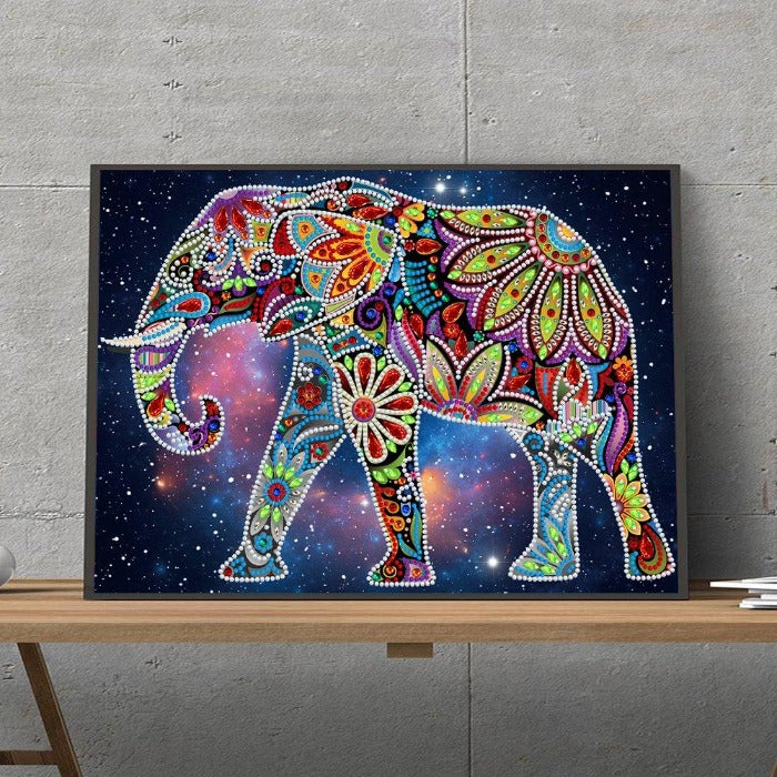 Horse Night Light Elephant Luminous 5D diamond painting