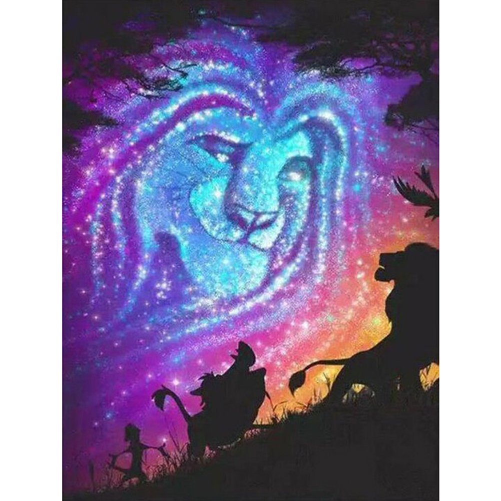 Paint By Number Oil Painting The Lion King(50*40cm)