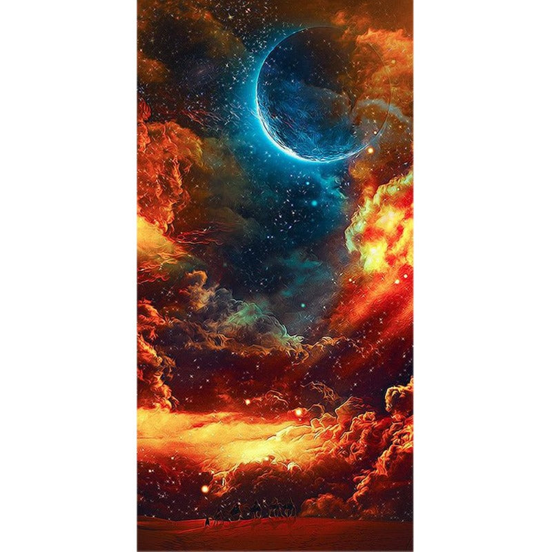 Moon Full Round Square Diamond Painting Kits 40 x 70cm 50 x 80cm