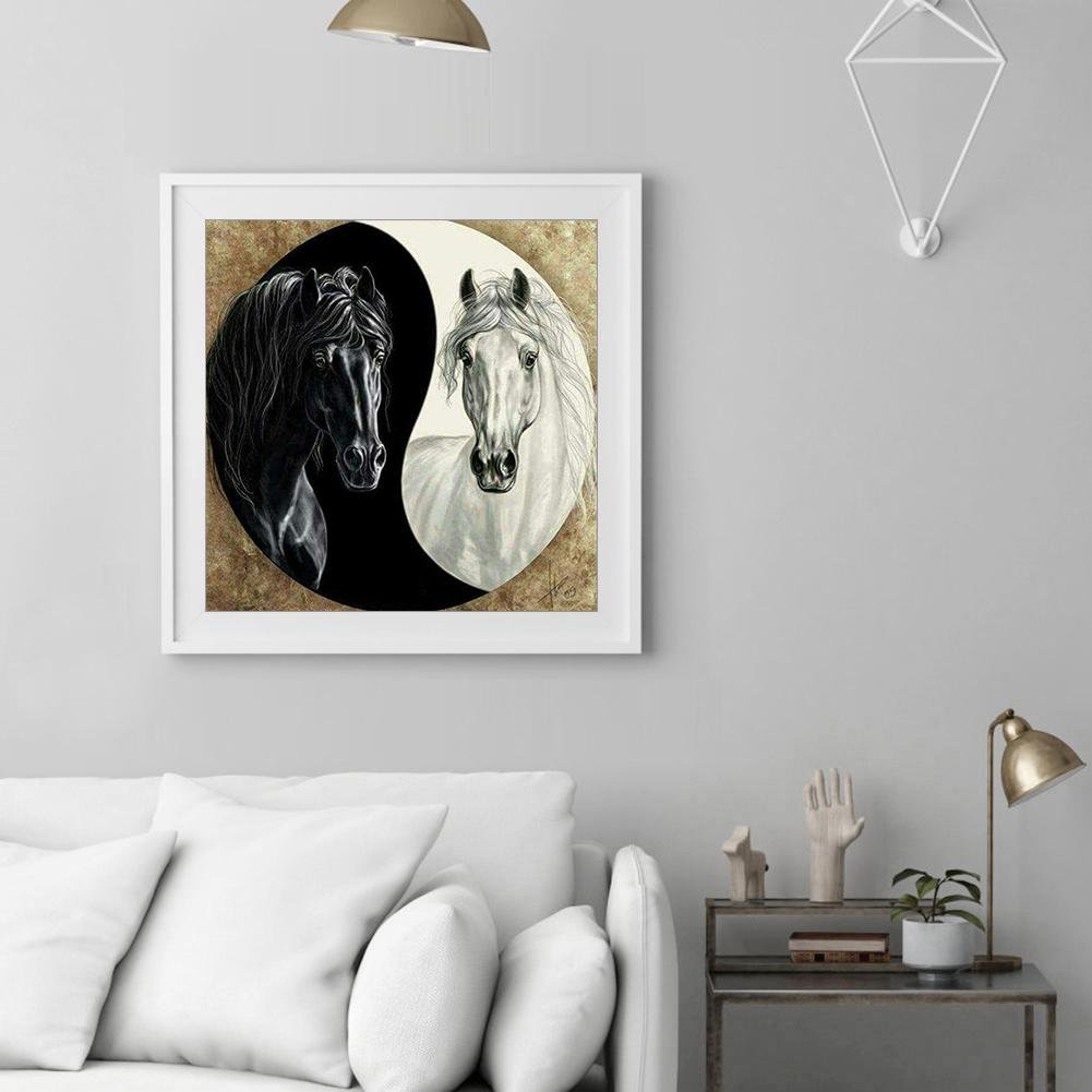 Pintura Diamante - Rodada Completa - Cavalo
