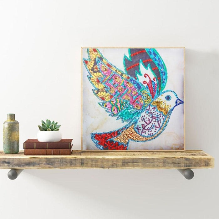 Flying Bird Crystal Rhinestone art deco diamond painting kits