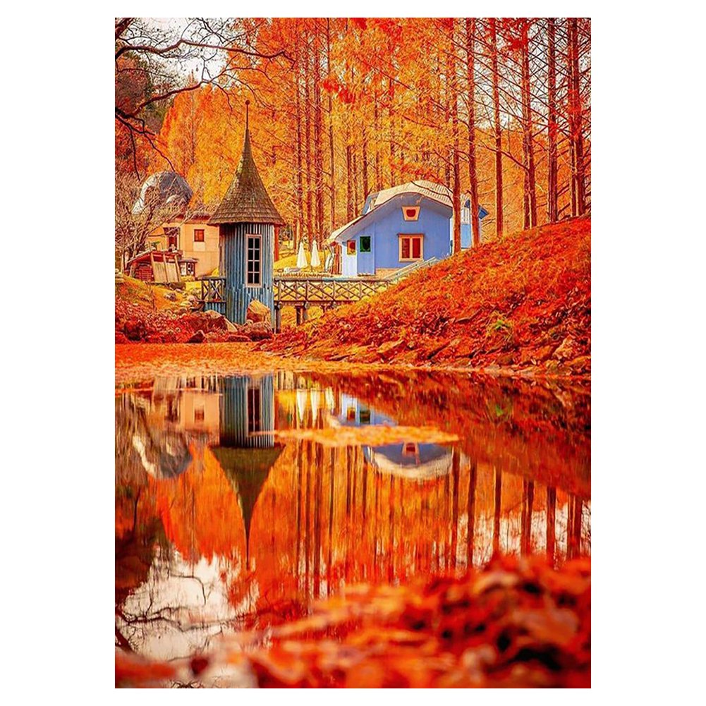 11ct Stamped Cross Stitch Autumn (40*50cm)