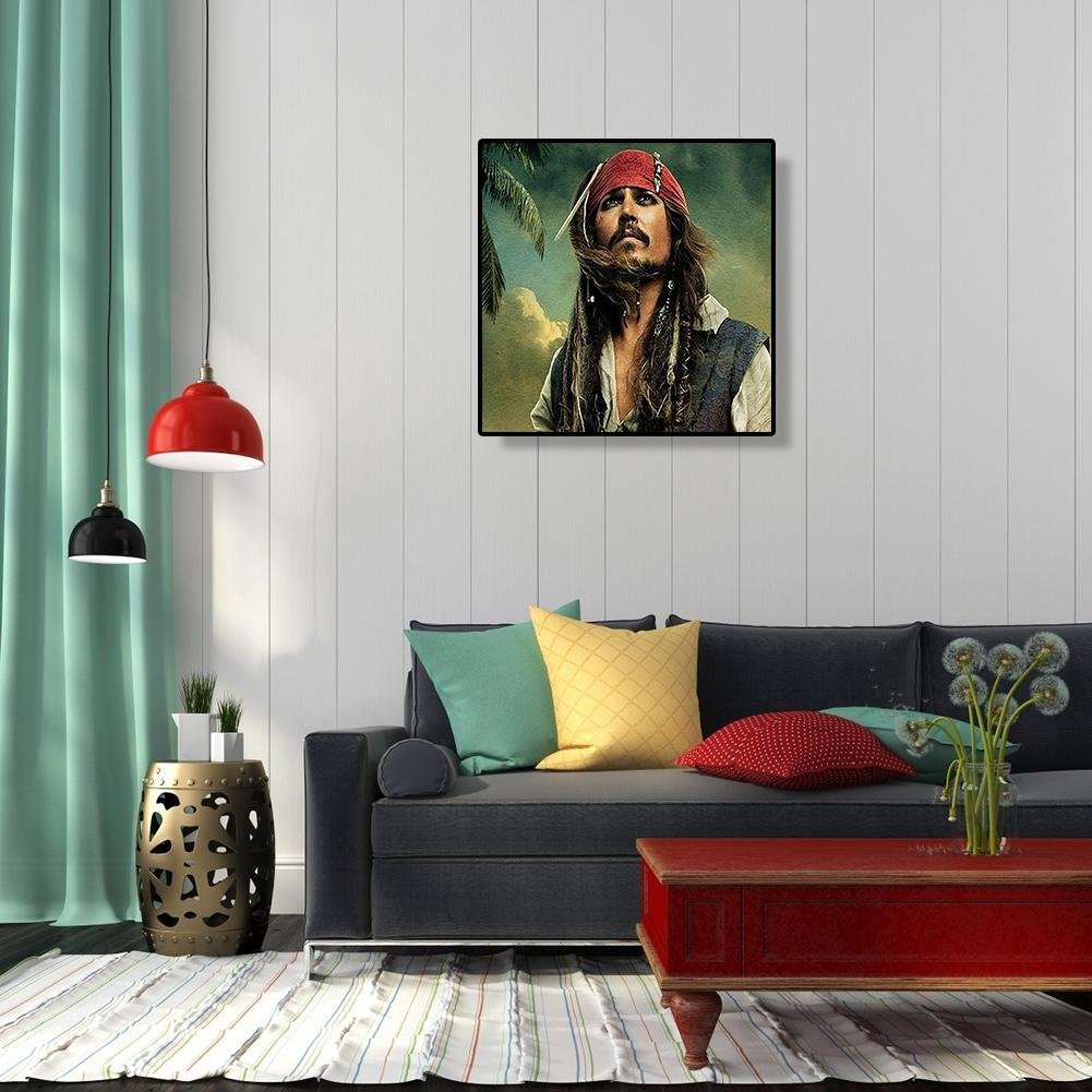 Diamond Painting - Full Round - Captain Jack