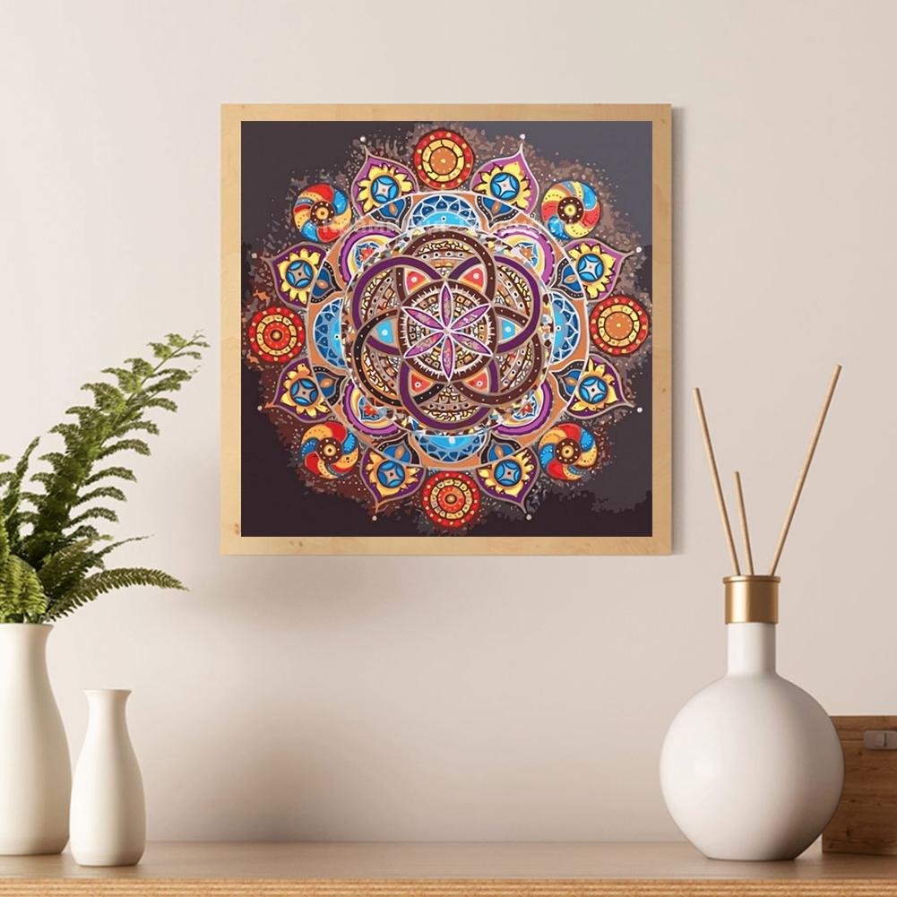 Diamond Painting - Full Round - Mandala 1