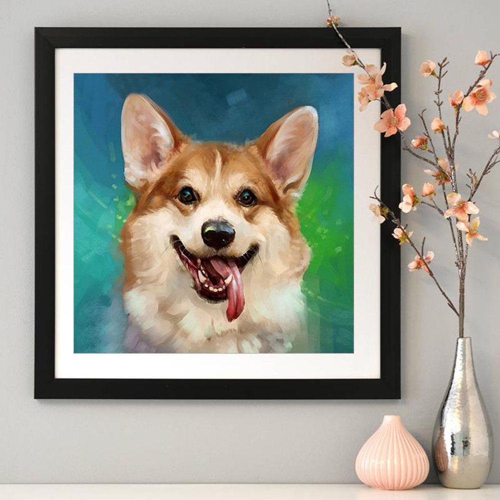 Diamond Painting - Full Round - Dog 7