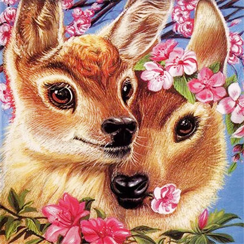 Diamond Painting - Full Round - Deers