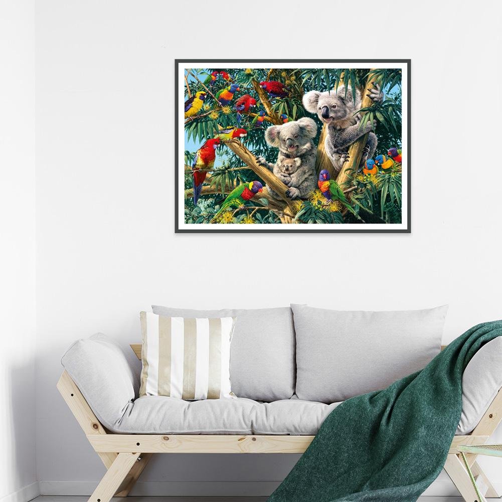 Diamond Painting - Full Round - Koala
