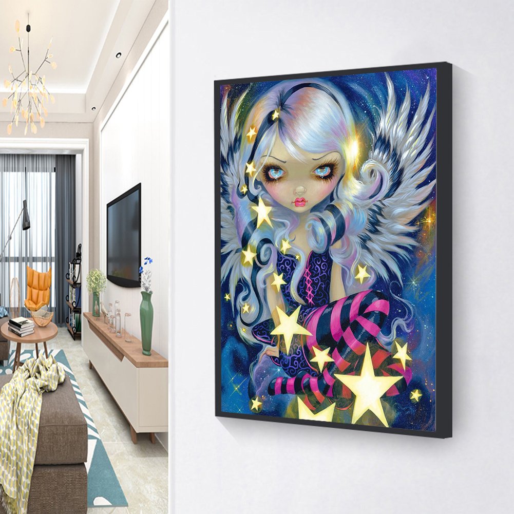 Diamond Painting - Full Round - Cartoon Big Eyes