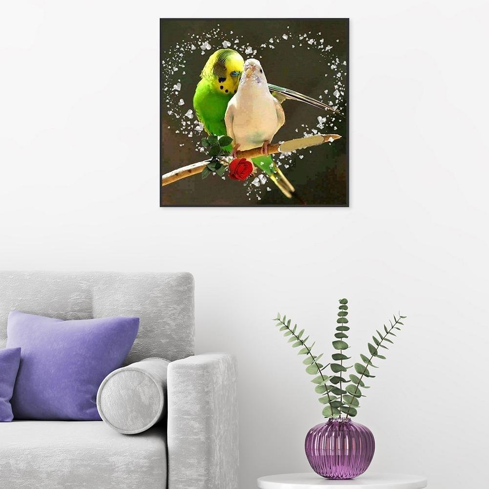 Diamond Painting - Full Round - Parrot