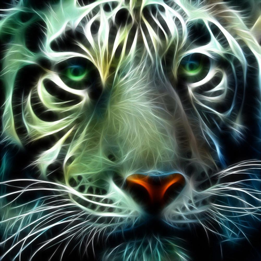 Diamond Painting - Full Round - Tiger A