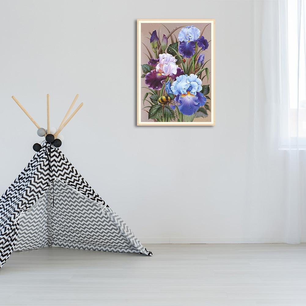 Diamond Painting - Full Round - Flowers I