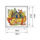 14ct Stamped Cross Stitch - Autumn Magic House(30*29cm)
