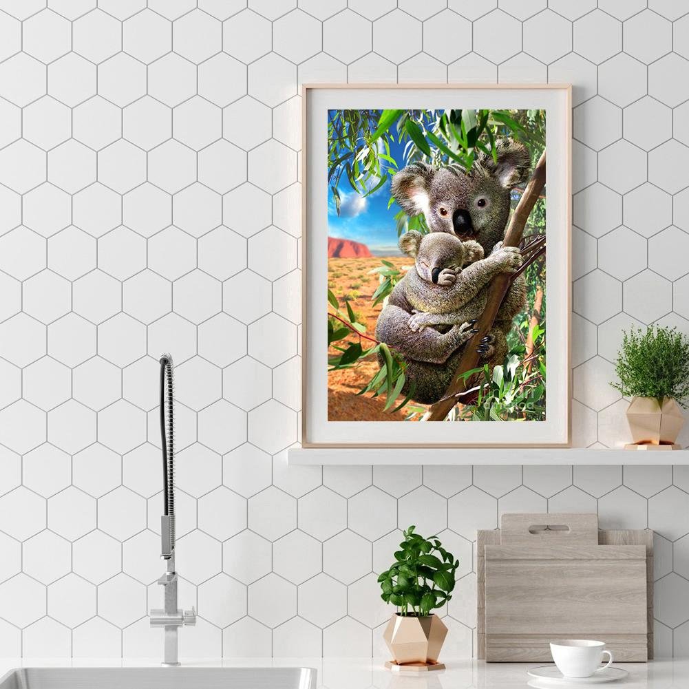 Diamond Painting - Full Round - Koala