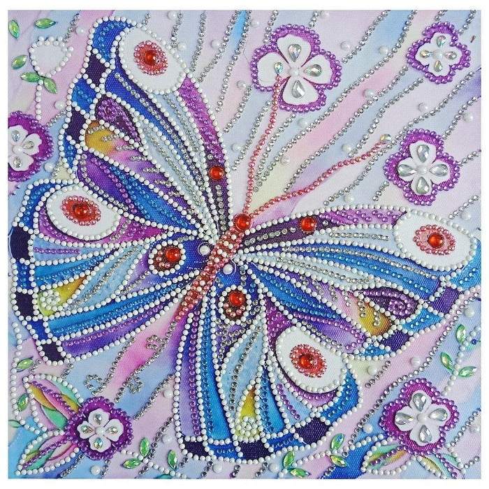 Diamond Painting - Crystal Rhinestone - Butterfly